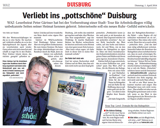 WAZ Duisburg - Verliebt ins "pottschöne" Duisburg WAZ Duisburg - Verliebt ins "pottschöne" Duisburg